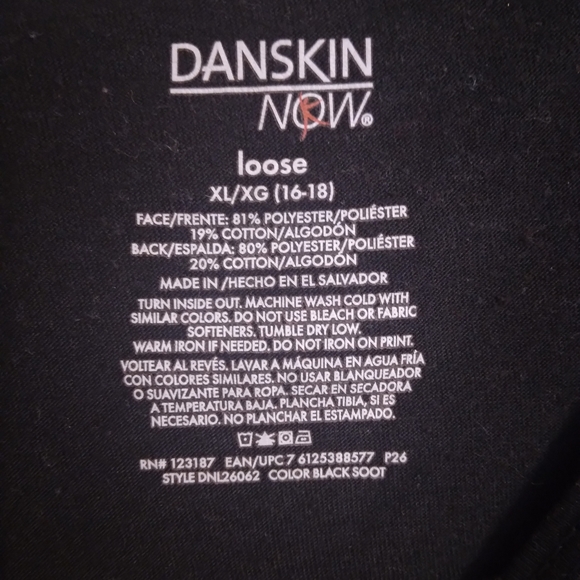 Peace, Love and Sweat Women's Muscle Tee sz. XL - Picture 4 of 4